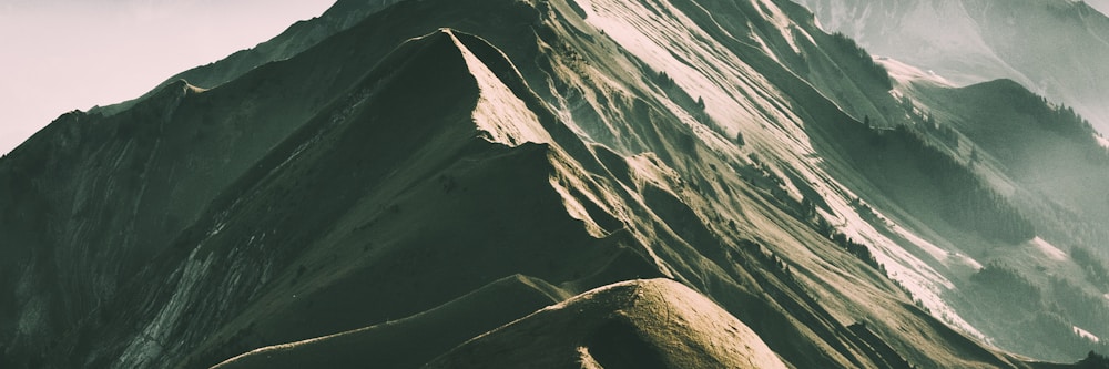 peaceful mountains photograph