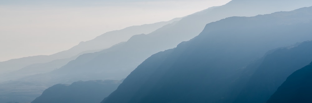 peaceful mountains photograph